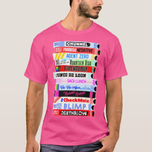 Fictional Seinfeld VHS Stack T Shirt