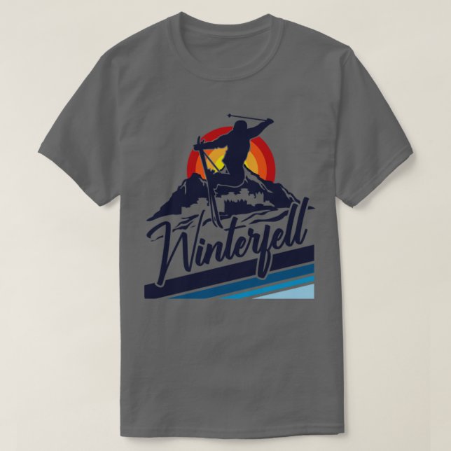 Fictional Ski Resorts T Shirt (Design framsida)