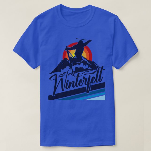 Fictional Ski Resorts T Shirt (Design framsida)