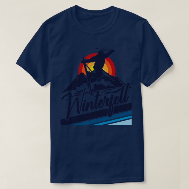 Fictional Ski Resorts T Shirt (Design framsida)