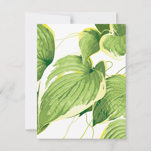 Ficus Plant 2 Anteckningskort (Framsida)