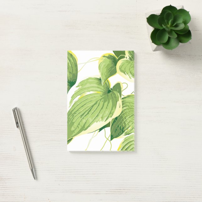 Ficus Plant 2 Post-it Block (Kontor)