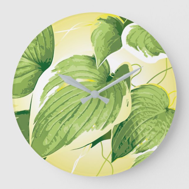Ficus Plant 4 Stor Klocka (Framsida)