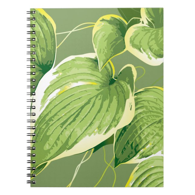 Ficus Växt 5 Anteckningsbok (Framsidan)