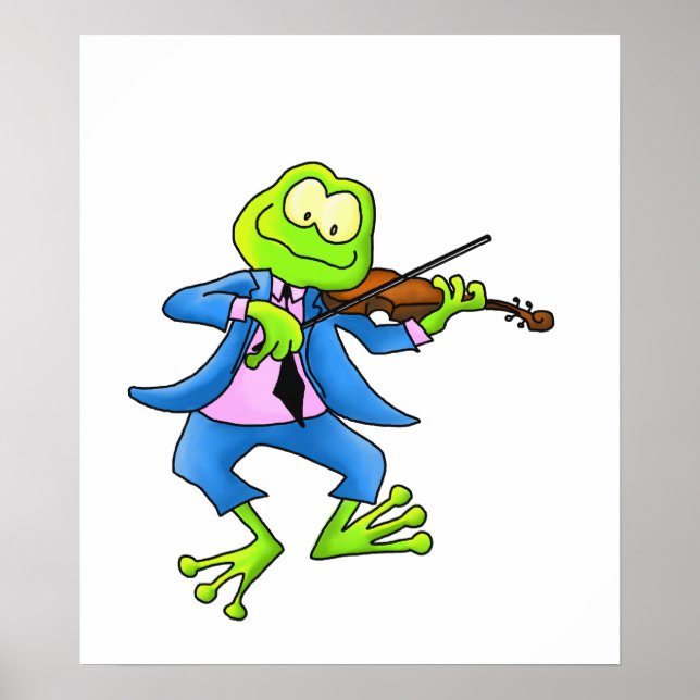 Fiddle Frog Poster (Framsidan)