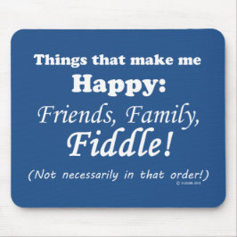 Fiddle gör mig Lycklig Musmatta