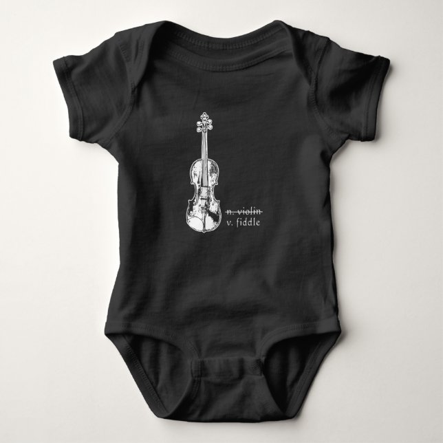 Fiddle Not Violin Bluegräs Land Music Gift T Shirt (Framsida)