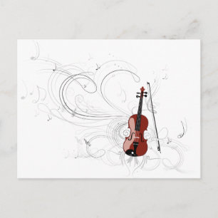 Fiddle Symphony Vykort