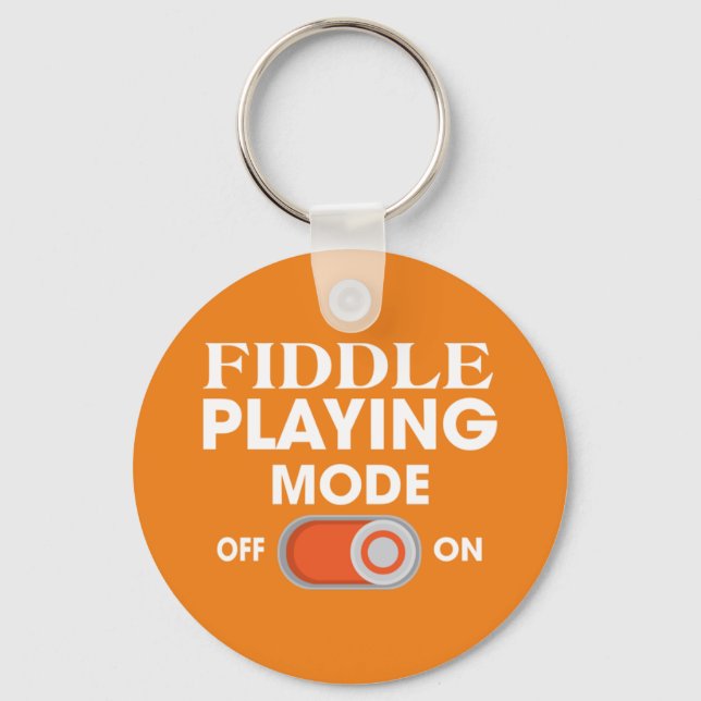 Fiddle-uppspelning Nyckelring (Framsida)