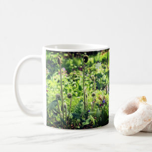 Fiddlehead- och Flowers-Personlig Kaffemugg