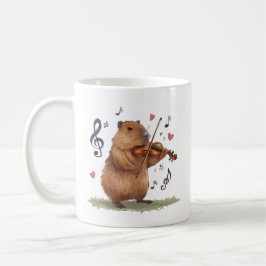 fiddler capybara kaffemugg