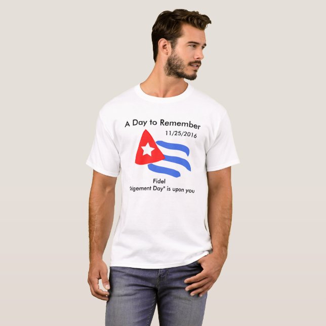 Fidel - bedömningdagskjorta t shirt (Hel framsida)