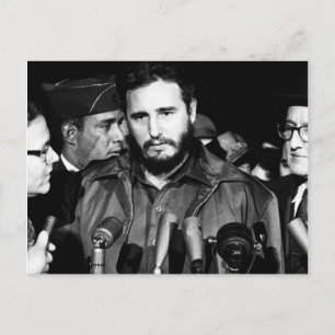 Fidel Castro 1959 Vykort