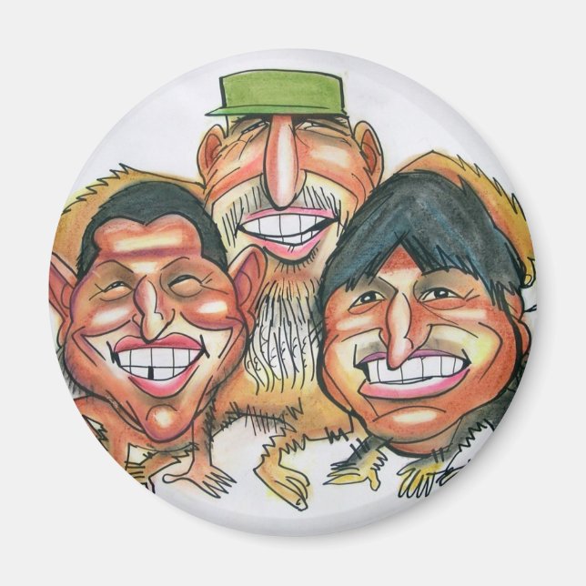 fidel castro,hugo chavez, evo morales magnet (Framsidan)