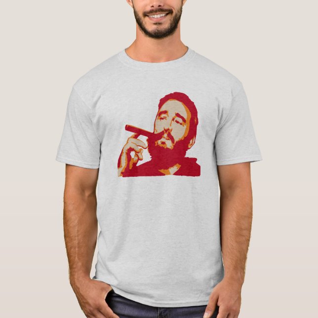 Fidel Castro Kuba T Shirt (Framsida)