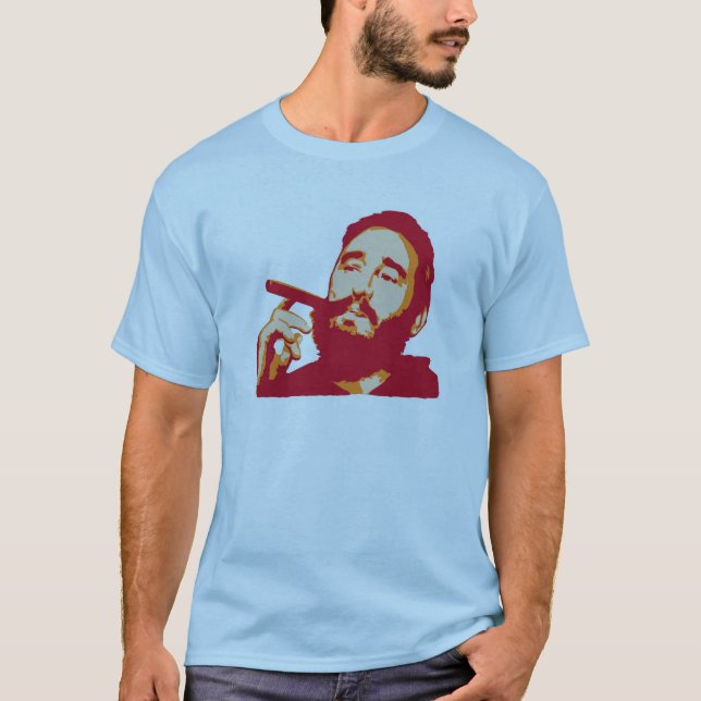 Fidel Castro Kuba T Shirt (Framsida)