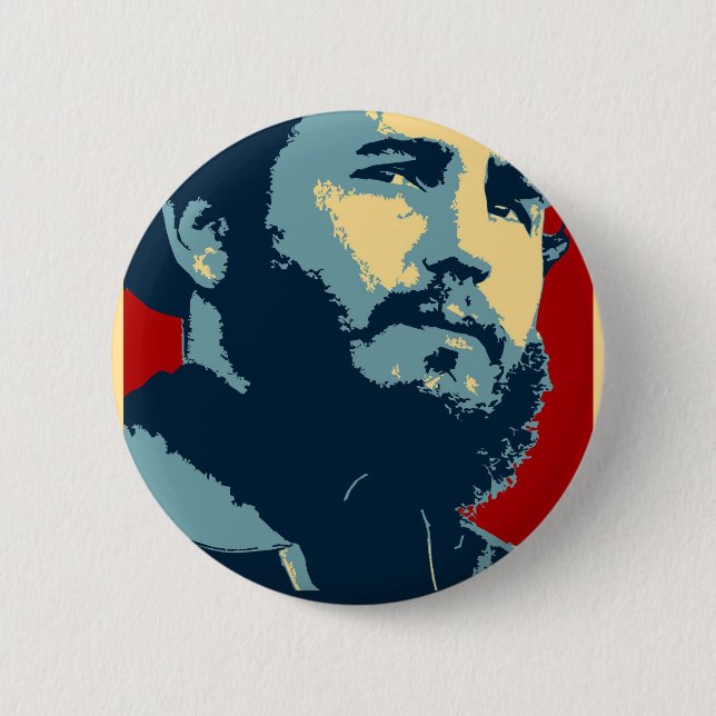 Fidel Castro - kubansk revolutionpresident av Knapp (Framsida)