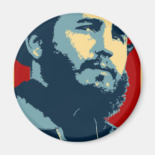 Fidel Castro - kubansk revolutionpresident av Magnet