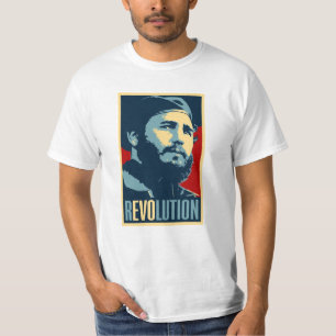 Fidel Castro - Kubas Revolution Kubas president Tee