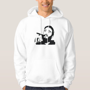Fidel Castro med cigarrporträttT-tröja Hoodie
