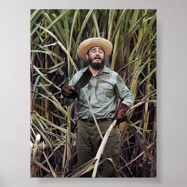 Fidel Castro Poster (Framsidan)