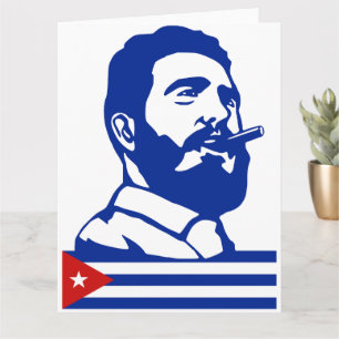 Fidel Castro, Presidente, Revolution, Kuba, Havann Kort