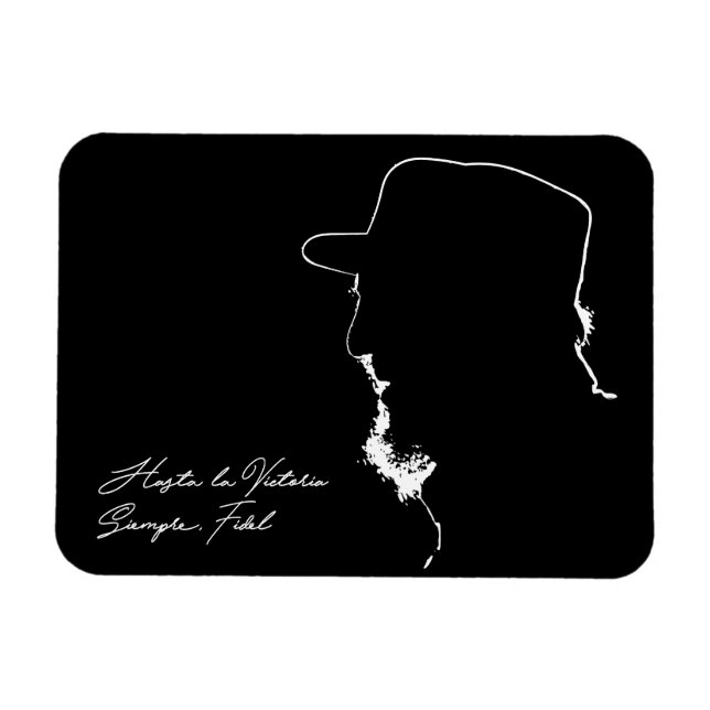 Fidel Castro, Presidente, Revolution, Kuba, Havann Magnet (Horisontell)