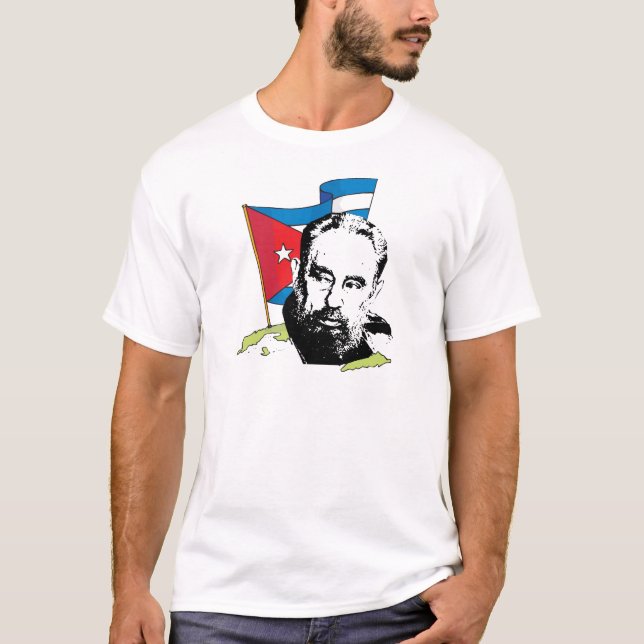 Fidel Castro Tee Shirt (Framsida)