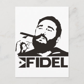 Fidel Castro Vykort