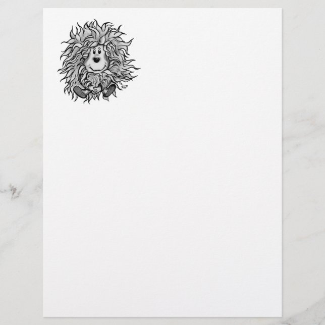 Fidel den lilla skogen Goblin Letterhead Brevhuvud (Framsida)