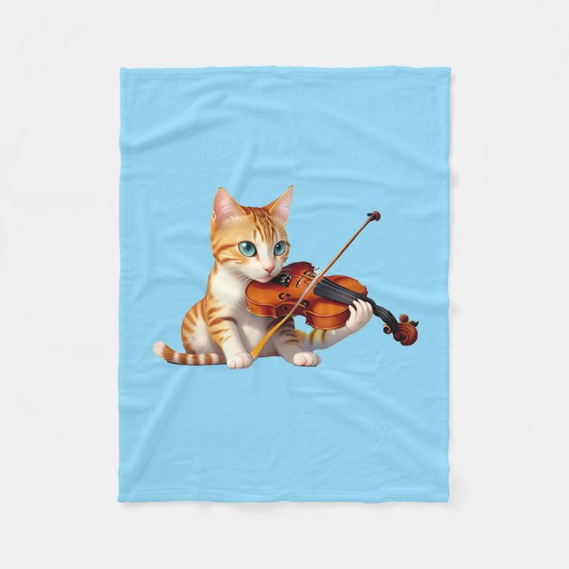 Fidel Kitty Fleecefilt (Framsidan)