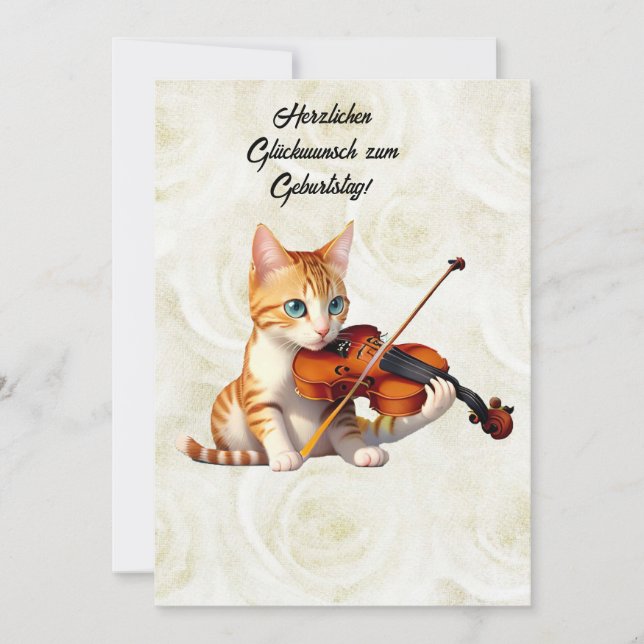 Fidel Kitty Inbjudningar (Framsida)