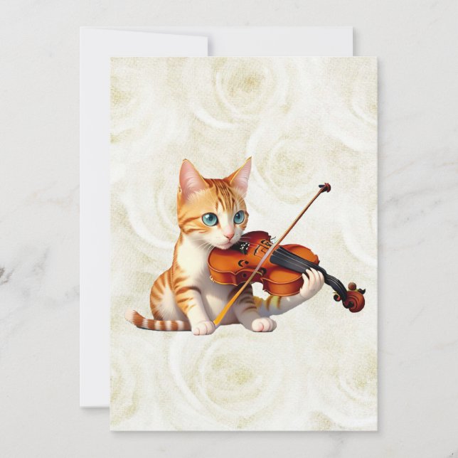 Fidel Kitty Inbjudningar (Framsida)