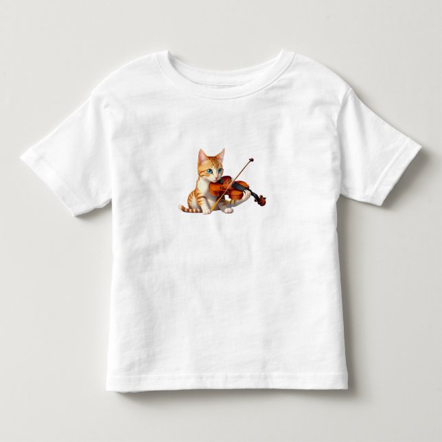 Fidel Kitty T Shirt (Framsida)