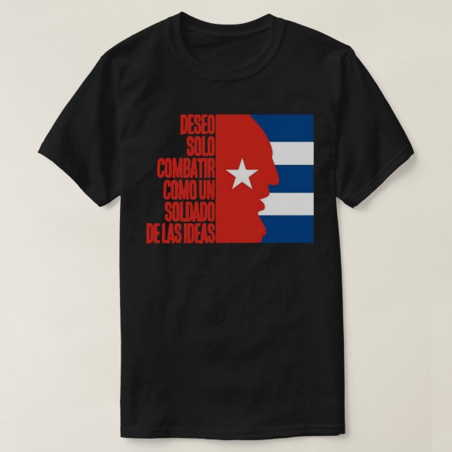 FIDEL, SOLDADO DE LAS IDEAS T SHIRT (Design framsida)