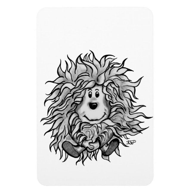 Fidel The Little Forest Goblin Magnet (Vertikal)