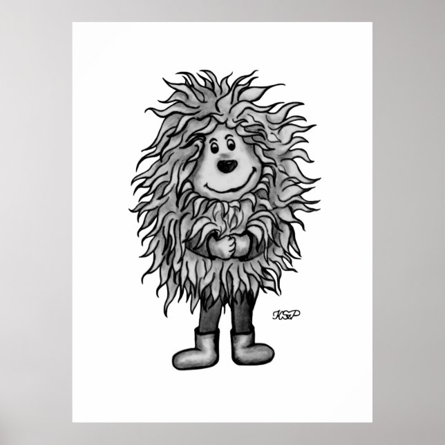 Fidel The Little Forest Goblin Poster (Framsidan)