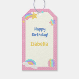 Fidget födelsedag presentetikett