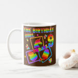 Fidget Leksak Pop it Birthday Girl 9-9-9-årsjubile Kaffemugg<br><div class="desc">Fidget Leksak pop det 9-åriga barngåvan från 9-årsdagen. Perfekt-gåva till pappa,  mamma,  pappa,  manar,  kvinnor,  vänner och familjemedlemmar på Thanksgiving Dag,  juldag,  Mors dag,  Fars dag,  4 juli,  1776 Oberoende dag,  veterandagen,  Halloween D,  Patrick's Day</div>