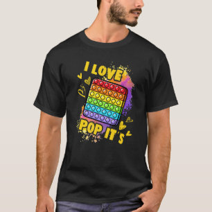Fidget Leksak Pop IT För barn, Kärlek Pop Det är.. T Shirt