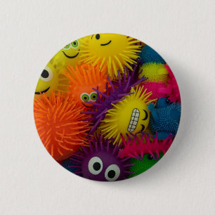Fidget Leksak Squishy Boll Knapp