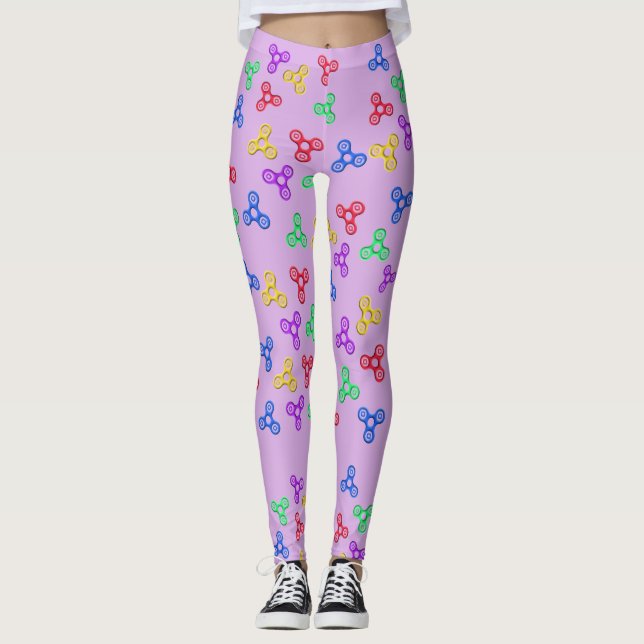 Fidget Spinners Leggings (Framsida)