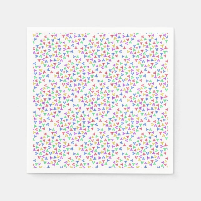 Fidget Spinners Pappersservett (Framsidan)