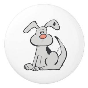 Fido Ceramic Knob Knopp