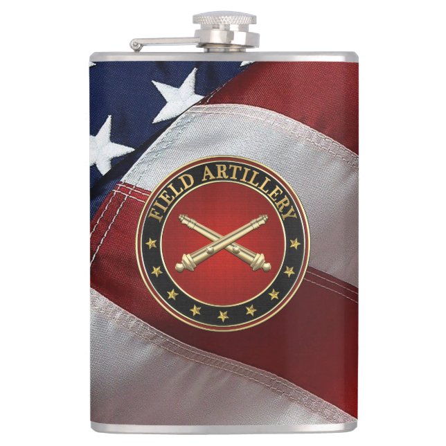 Field Artillery Branch Insignia Special Edition Fickplunta (Framsidan)