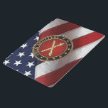 Field Artillery Branch Insignia Special Edition iPad Skydd<br><div class="desc">Introducing the “Military Insignia & Heraldry” collection by Serge Averbukh,  featuring unique,  high-quality military heraldry designs. Here you will find pieces featuring the Field Artillery branch insignia</div>
