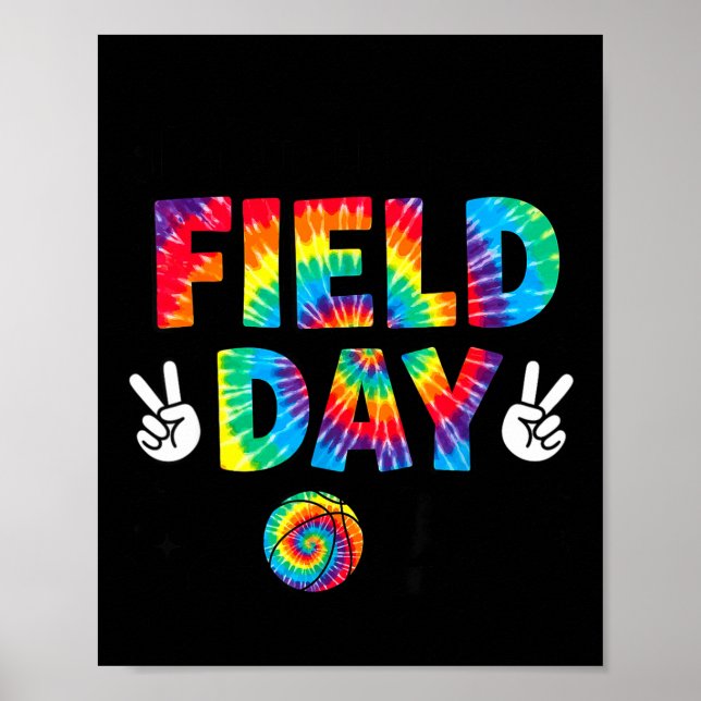 Field Day 2026 Tie Dye Fredstecken Lärare Student Poster (Framsidan)
