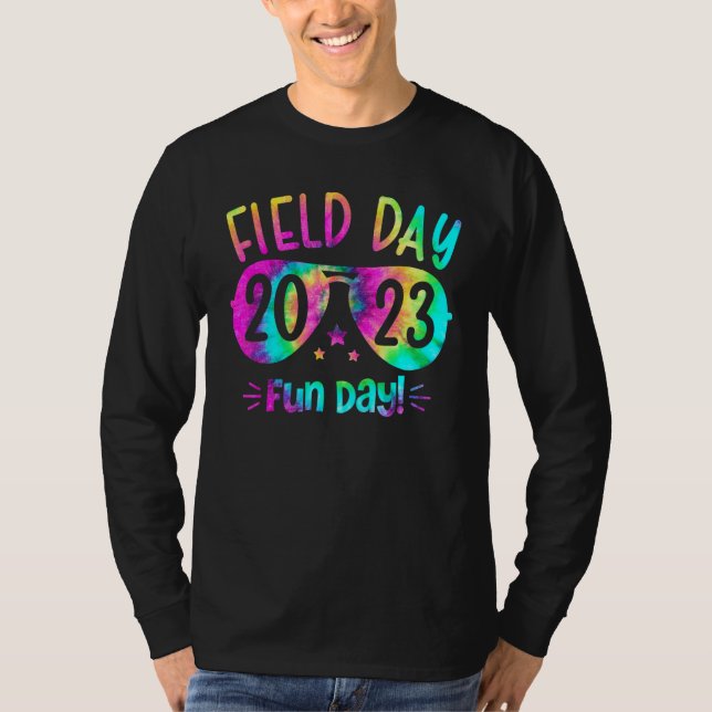 Field Day Fun Day Teacher Student Kids Last Day Of T Shirt (Framsida)