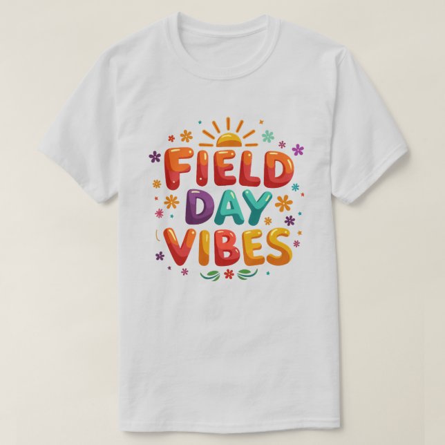Field Day Vibes T-shirt för kvinnor – Teacher Team (Design framsida)