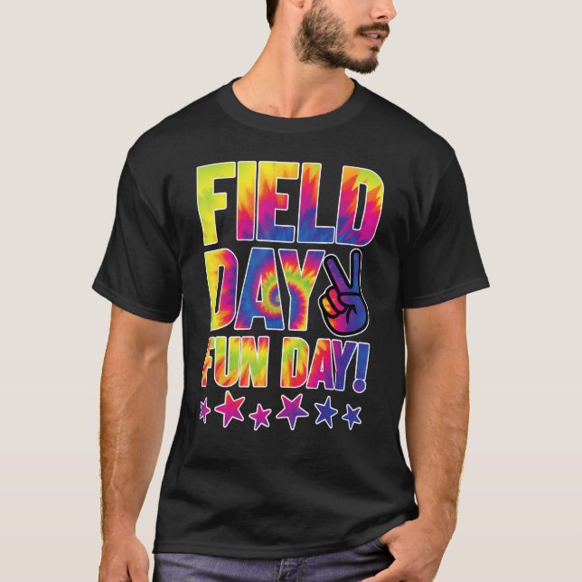 Field Fun Day Squad School Trip Vibes Boys Girls T T Shirt (Framsida)
